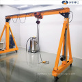 4t Indoors Outdoors Wire Rope Chain Hoist Gantry Crane